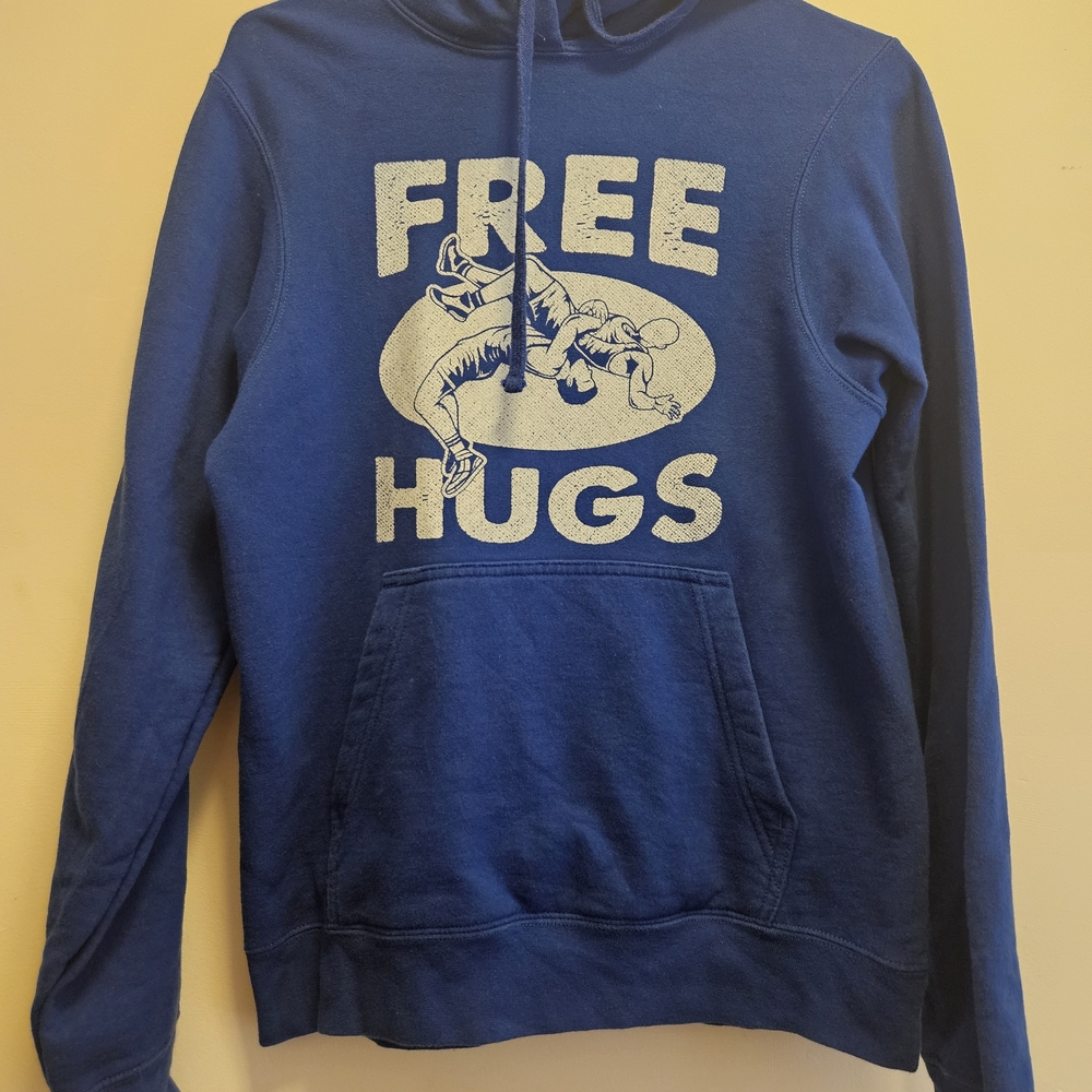 Blue Graphic Hoodie